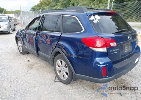 2011 Subaru Outback 2.5I Premium z USA, uszkodzony, nr VIN 4S4BRCGCXB3371860